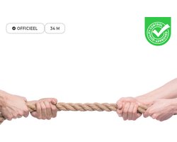 Professioneel Touwtrektouw - 34 meter in draagtas Top Kwaliteit Klasse en Geweldig