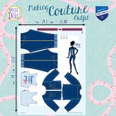 Making Couture Outfit kit Kitty Denim - Dress YourDoll - PN-0183231