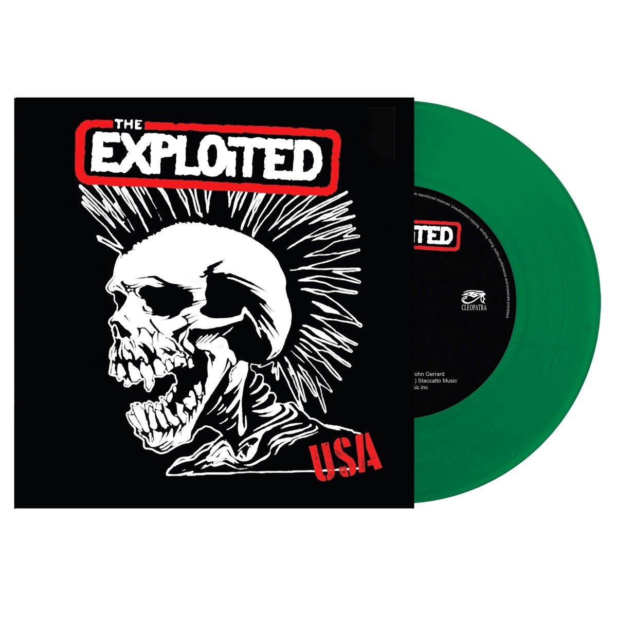 The Exploited - USA (7" Single) (Coloured Vinyl) (Limited Edition)