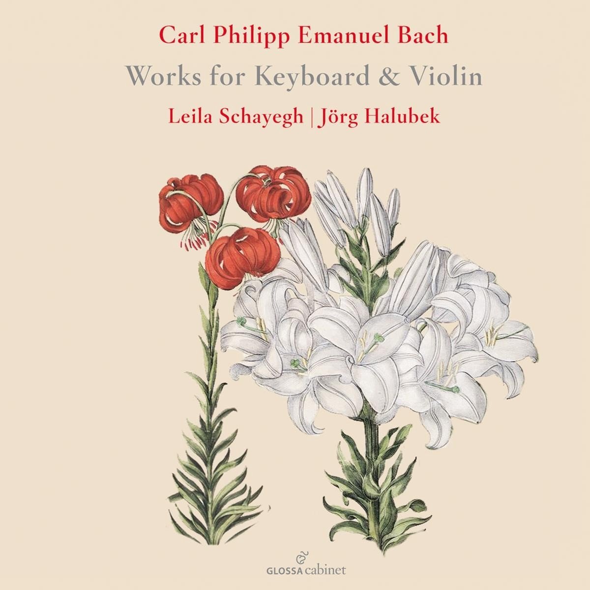 Leila Schayegh, Jorg Halubek - C.P.E. Bach: Works For Keyboard & Violin (CD)