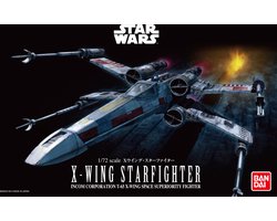 1:72 Revell Bandai 01200 Star Wars X-Wing Starfighter Plastic Modelbouwpakket