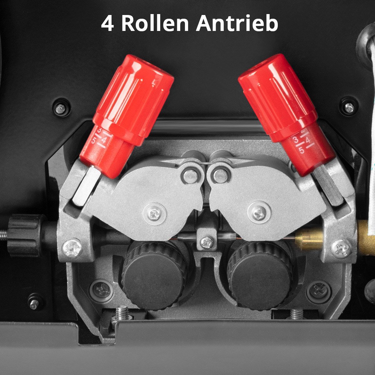 STAHLWERK MIG MAG 200 Puls Pro IGBT inert gas lasapparaat compleet uitgerust Volledig synergisch 5 in 1 combinatie apparaat met echt 200 ampère inclusief AK25/MB25 aluminium lastoorts, draadaanvoerrollen en slijtdelen set voor aluminium lassen – foto 4