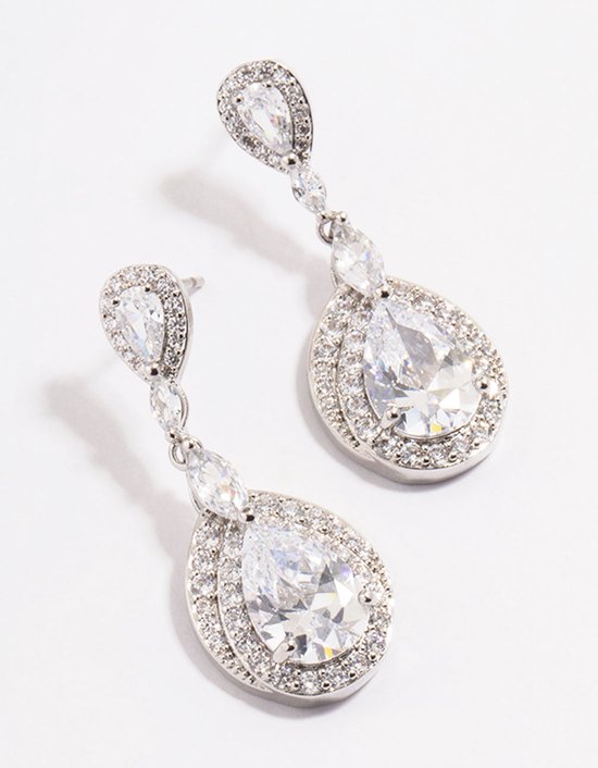 amstel diamant oorbellen