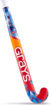 Grays houten hockeystick Blast Ultrabow Jun Stk Rood - maat 35.0