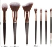 Make Up Brush - Oogschaduw - Cosmetica Kwasten / borstels - Cosmetica - Blending make up kwast - Make Up Set - Bamboe Kwasten - Make-Up Accessories - Poederkwast - Foundation Make Up set 7 delig