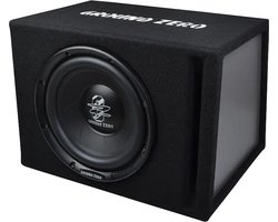 Ground Zero GZIB 25BR – 25 cm (10″) Subwoofer in Bassreflex Behuizing – 250W RMS / 4 Ohm – Auto Subwoofer