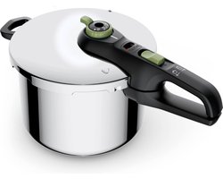 Tefal - Snelkookpan - 6 liter - Pressure Cooker - Geschikt voor alle warmtebronnen - RVS