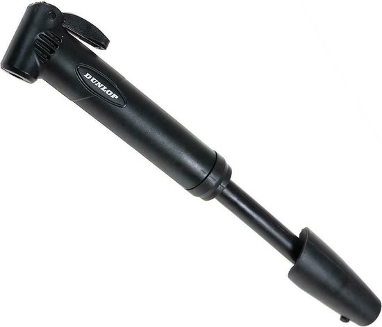 Dunlop Travel Bike Mini Pomp Black met Adapter