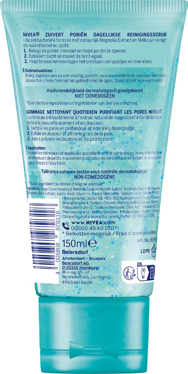 NIVEA Essentials Dagelijkse Reinigingsscrub thumbnail 2