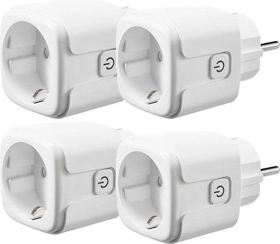 Slimme Stekker WiFi 16A met energiemeter - 3-pack - Hihome