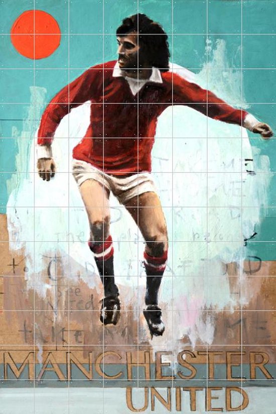 IXXI One Love Manchester United - Wanddecoratie - Sport - 160 x 240 cm