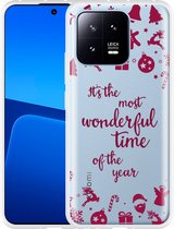 Cazy Hoesje geschikt voor Xiaomi 13 Most Wonderful Time