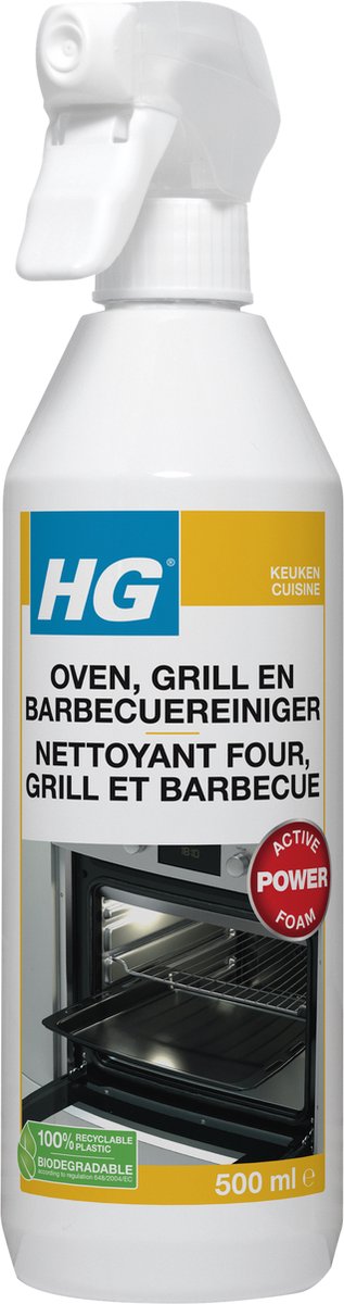 HG oven, grill en barbecuereiniger 500ml - HG