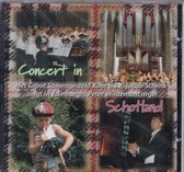 Concert in de St. Mary Cathedral te Edinburgh, Schotland - Groot Samengesteld Koor o.l.v. Jacob Schenk - Peter Wildeman bespeelt het orgel