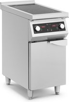 Royal Catering Inductiekookplaat - 8500 W - 2 kookoppervlakken - 60 - 240 °C - Opbergruimte - Koninklijke Horeca