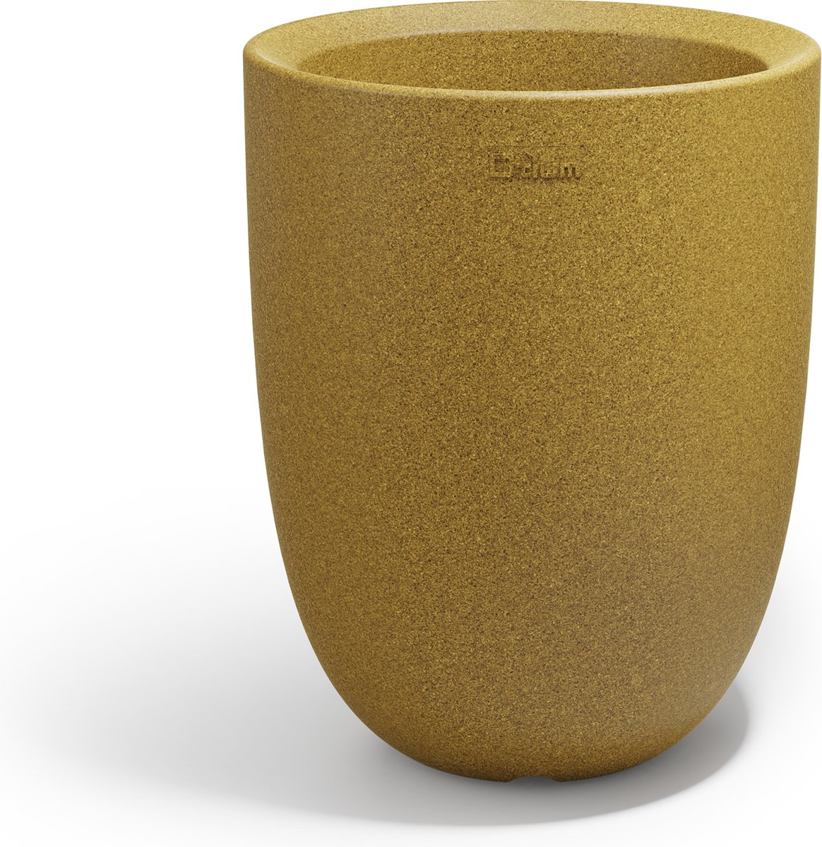 Otium bloempot dubbelwandig Amphora 45 cm ochre cork
