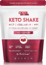 Be Keto | Diet Keto Shake | Wild Raspberry | 1 x 500 gram