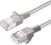 Microconnect V-FTP6A005-SLIM, 0,5 m, Cat6a, U/FTP (STP), RJ-45, RJ-45