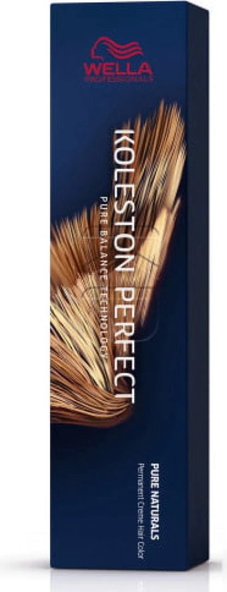 Wella Koleston Perfect Me+ Pure Naturals 9/01 Blond très Clair Naturel Cendré 60ml