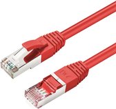 Microconnect netwerkkabel: STP CAT6 15M RED LSZH