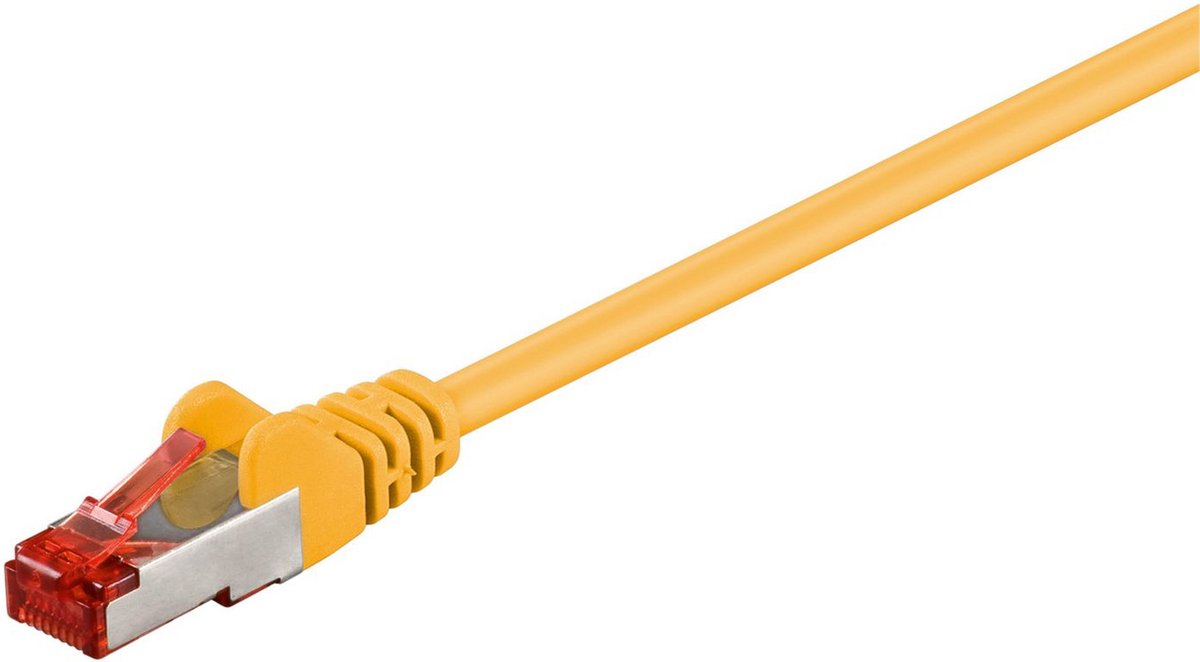 Microconnect SSTP CAT6 3M netwerkkabel Geel