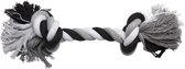 Floss rope Jouet pour chien 270 - 300 grammes - 45 cm noir et blanc