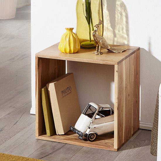 Industriële Console Tafel Mango Hout 120 Cm - Side Table Met Lades Luxe Wandtafel
