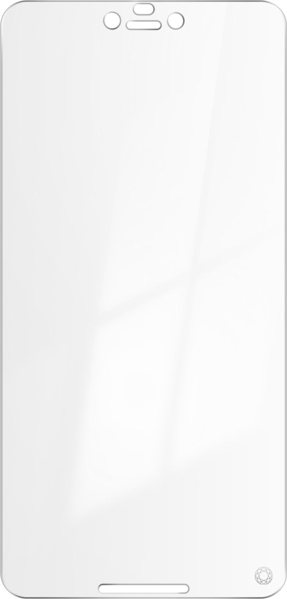 Force Case, Glazen schermbeschermer voor Google Pixel 3XL 2.5D Origineel, Transparant