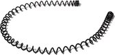 Knaak Wave Spiral Sport Diadeem - Sport Haarband - Metaal - Zwart - 41 cm - 1 stuk