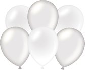 Party balloons - Metallic silver - white