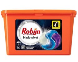 Robijn Wascapsules 3-in1 Black Velvet 15 stuks