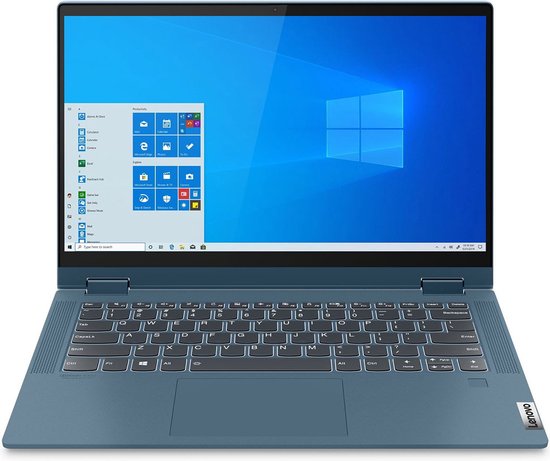Lenovo Ideapad Flex 5 14ALC05 Convertible AMD Ryzen 3 5300U | 4GB | 128GB NVMe SSD | 14 Inch Full-HD (1920x1080) 2-in-1 Touchscreen | Verlicht toetsenbord | Vingerprint Scanner | Win 11 Home