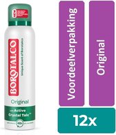 Borotalco Original spray - 12 stuks - voordeelverpakking