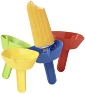 DRIPPIES ijsjeshouder - Multicolor - Kunststof - Set van 2 - Assorti - Druppelvrije ijslollyhouder