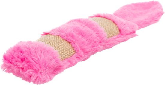 Trixie Catnip Kussen met Staart Roze - 39 cm