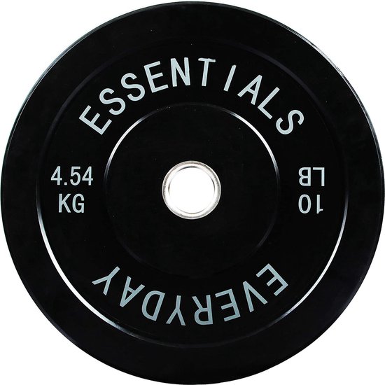 Signature Fitness 2 Olympic Bumper Plate Weight Plates With Steel Hub