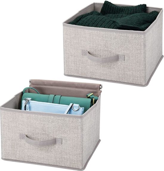 MDesign lot de 3 paniers de rangement pour bébé - organiseur de