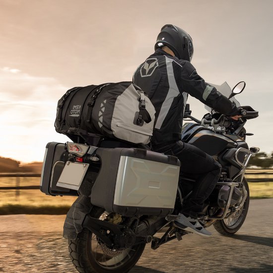 Sac imperméable à l'eau de moto réfléchissant sac de scooter