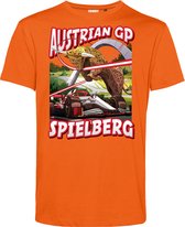 T-shirt Print Austrian GP Spielberg | Formule 1 fan | Max Verstappen / Red Bull racing supporter | Oranje | maat 4XL