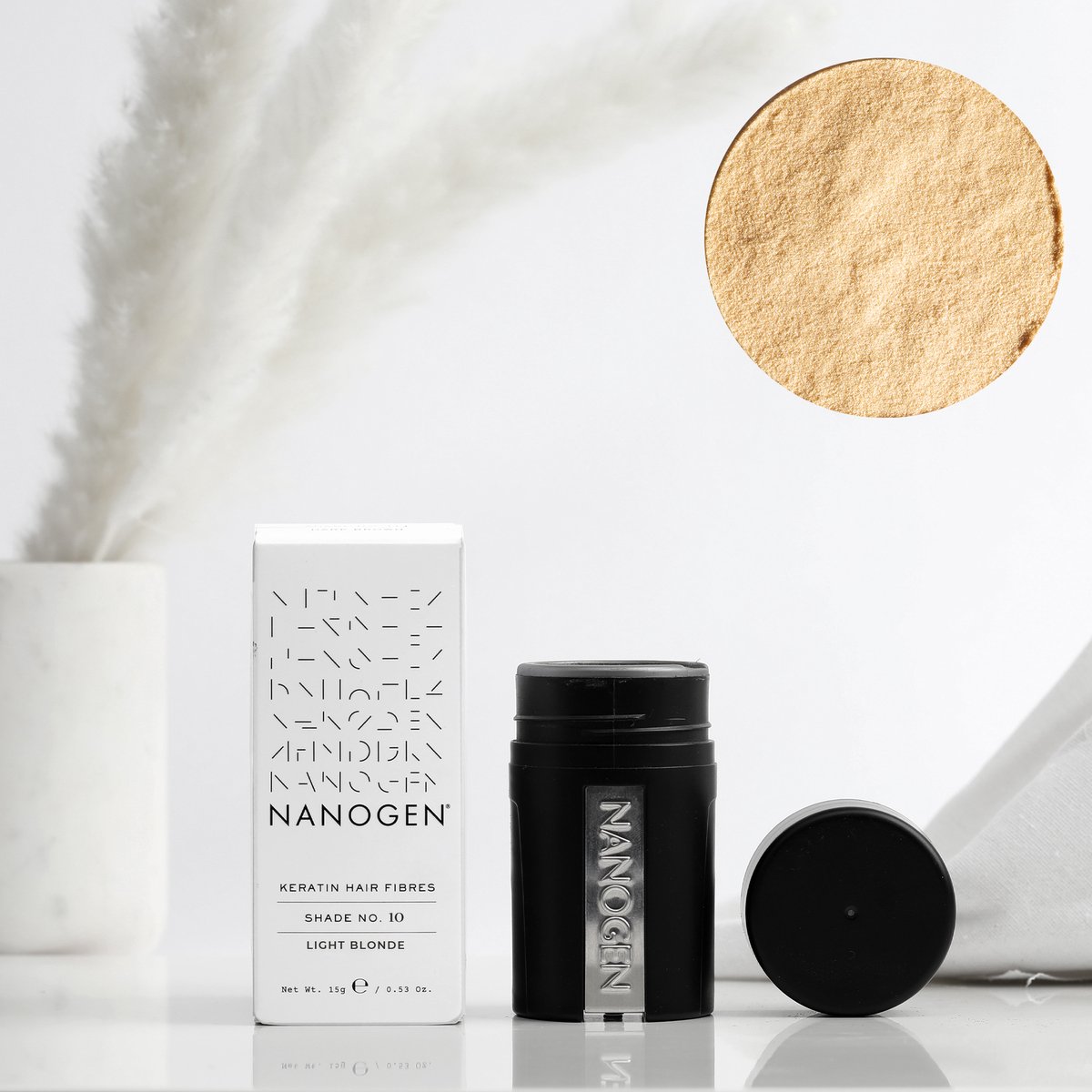 Nanogen Fibres Light Blonde 15 gram