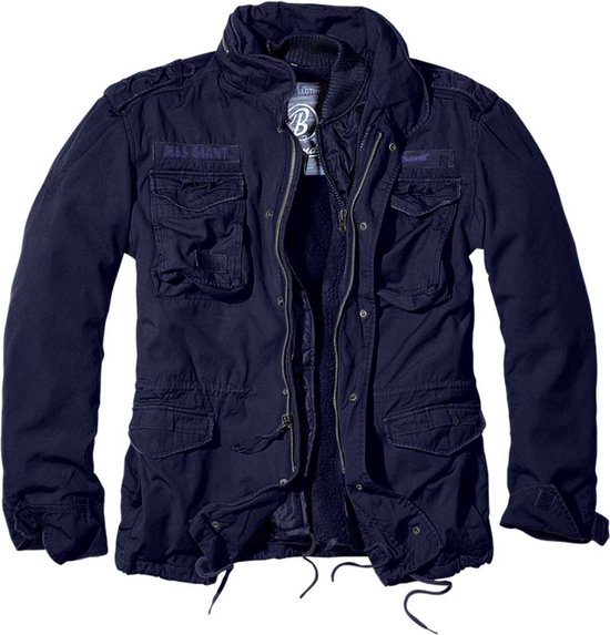 Veste Urban Classics -M- M-65 Field Blauw