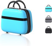 Voyagoux® Koffer - ABS koffer - XS - Koffer - 14L - Lichtblauw