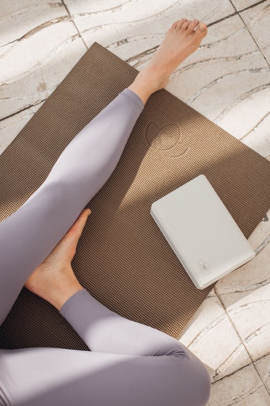 Yoga blok high density creme - Lotus van Lotus — afbeelding 3