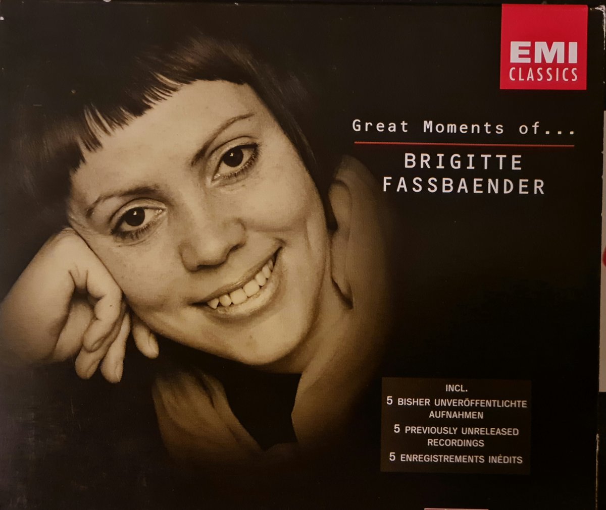 Brigitt Fassbaender : Great Moments CD