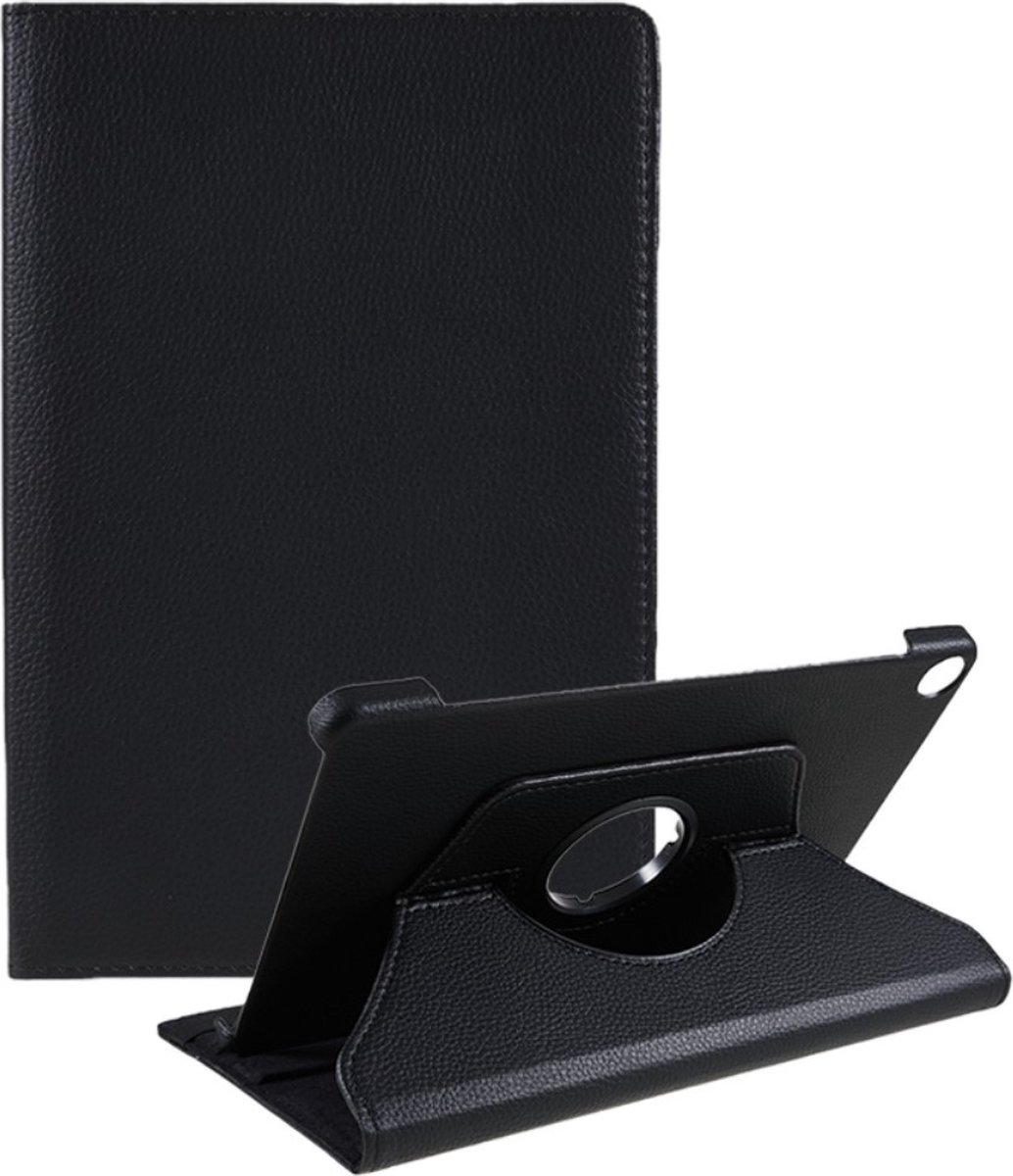 Tablethoes geschikt voor Lenovo Tab M10 Gen 3 Hoesje - 360° Rotating Book Case - Zwart
