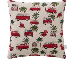 Cottonbaby sierkussenhoes - VW busjesprint - gobeline - 50x50 cm
