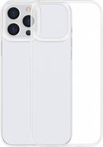 BASEUS Simple Soft TPU Back Cover - Geschikt voor iPhone 13 Pro Hoesje - Transparant