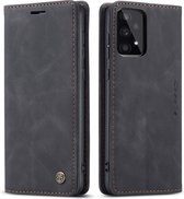 CaseMe Book Case - Geschikt voor Samsung Galaxy A53 Hoesje - Zwart