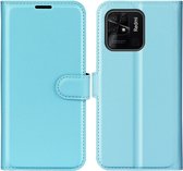 Coverup Book Case-- Geschikt voor Xiaomi Redmi 10C Hoesje - Lichtblauw