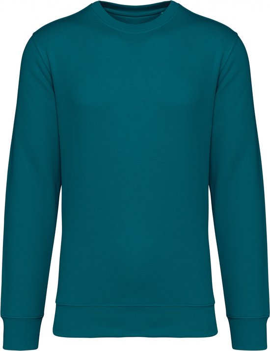 Biologische unisex sweater merk Native Spirit Peacock Green - M